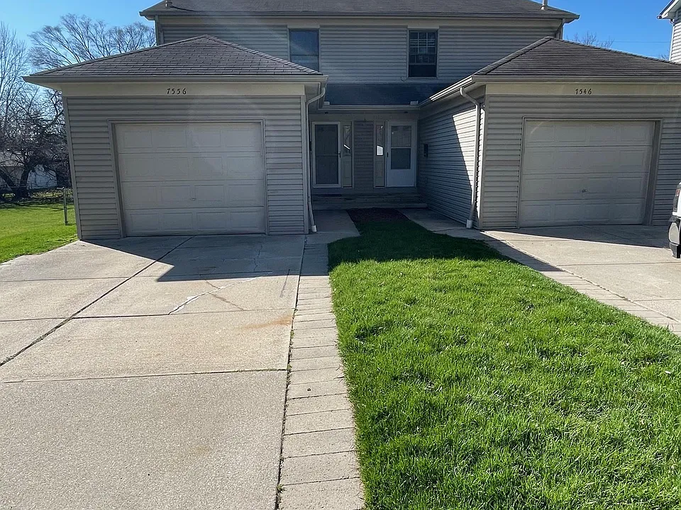 Attached garage