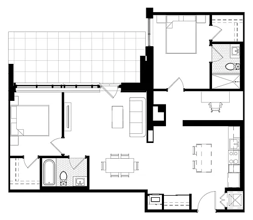 Floor plan B01