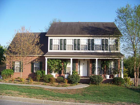 Front of House in Early Spring