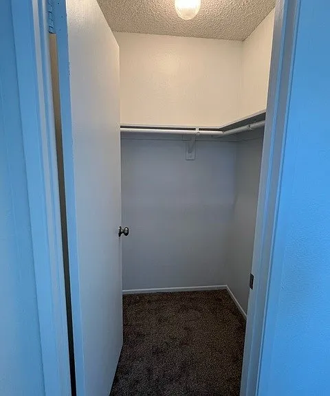 Upstairs bedroom walk-in closet
