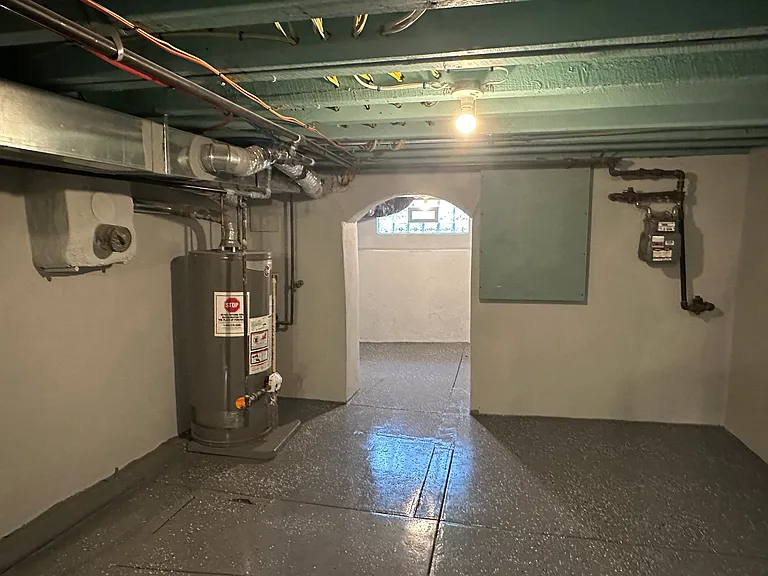 Full Basement with New Domestic Hot Water Tank