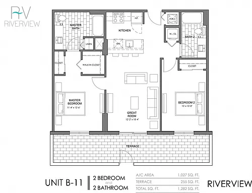 Floor plan B11