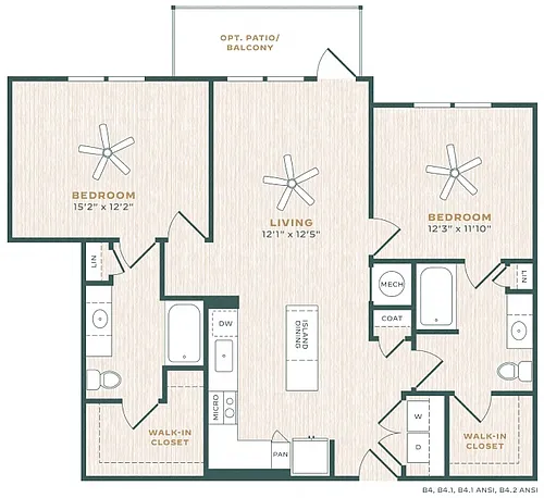Floor plan B4