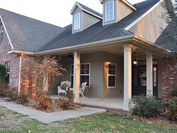 Inviting front porch
