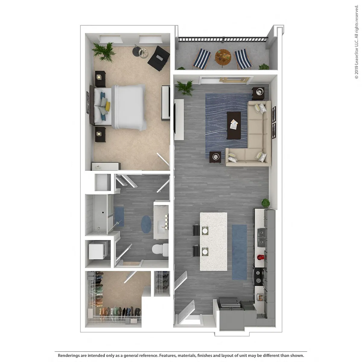 Floor plan TRISTAN
