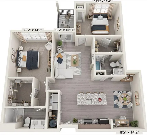 Floor plan Millport
