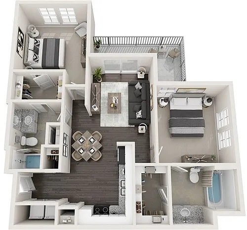 Floor plan Beasley