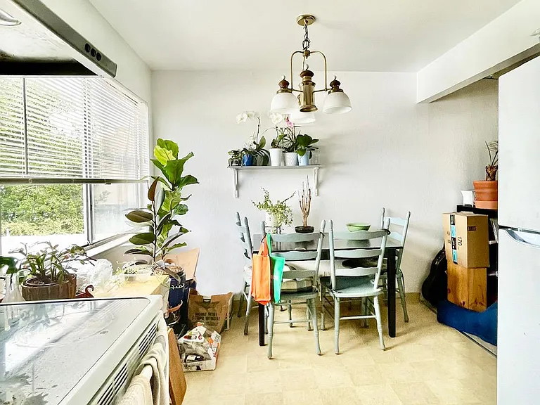 Spacious dining area