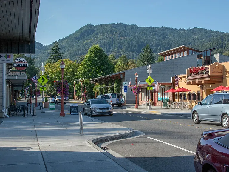Stop by one of the many restaurants in town