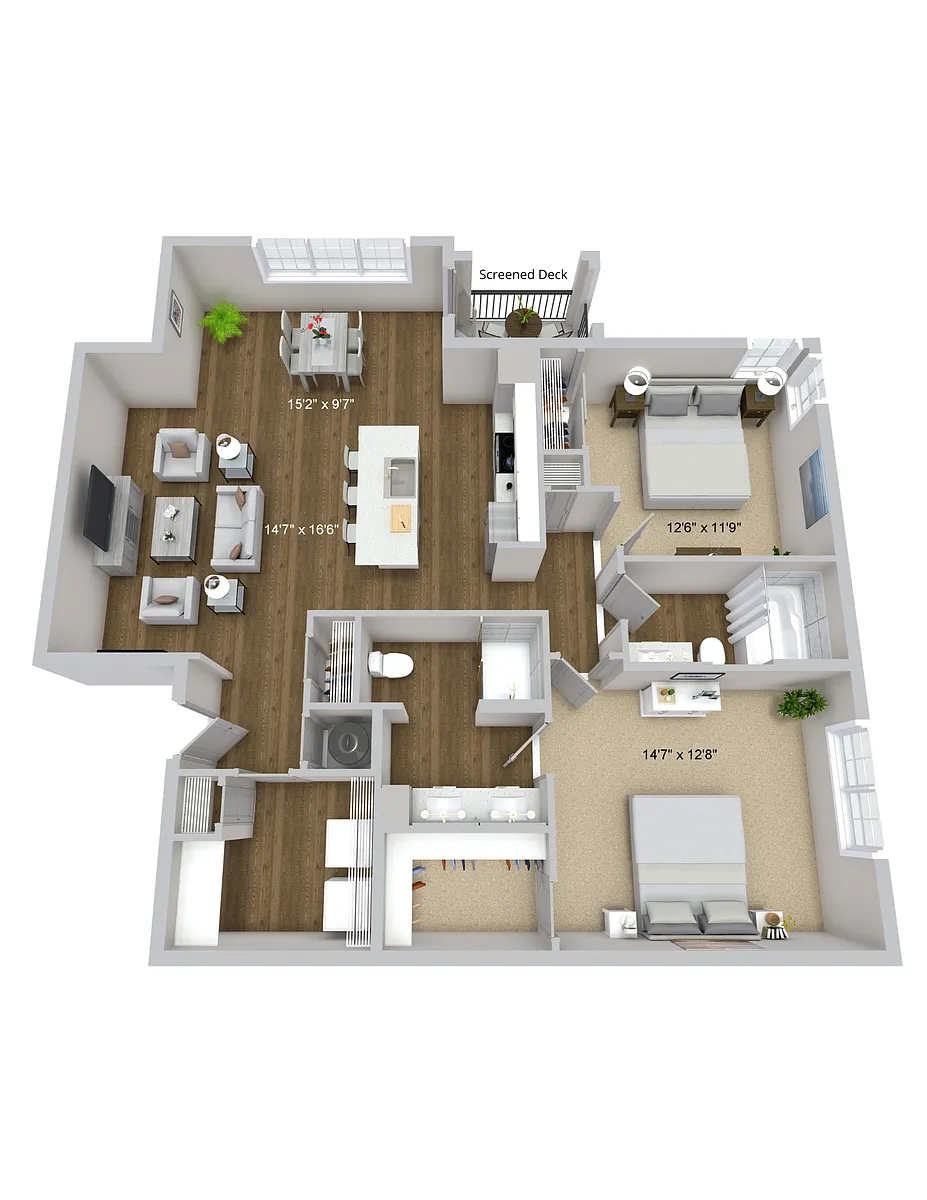 Floor plan Nelson 2.2