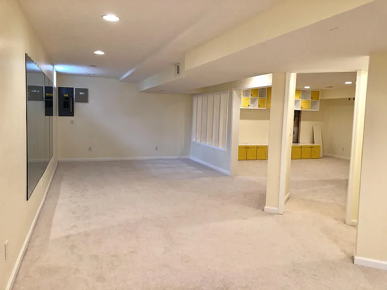 basement large recreation room