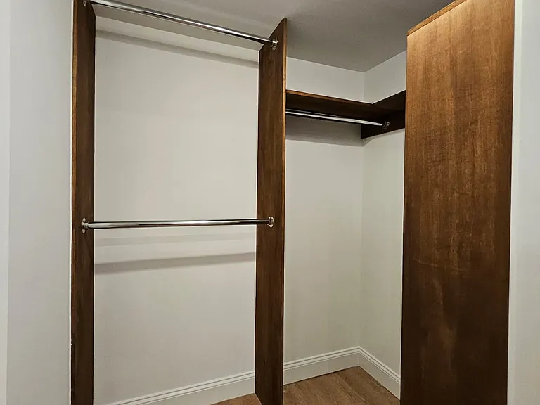 Walk in closet interior
