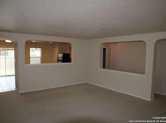 Living room from front door