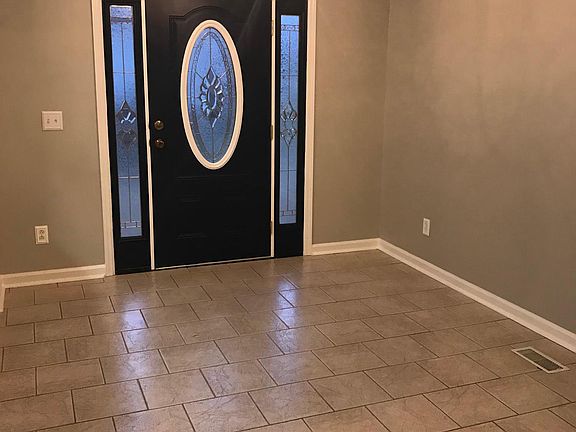 upgraded back door from eat-in kitchen