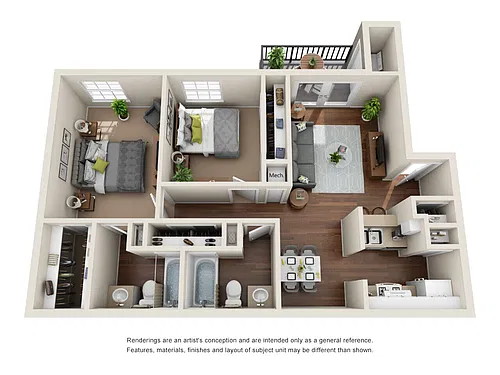 Floor plan B2