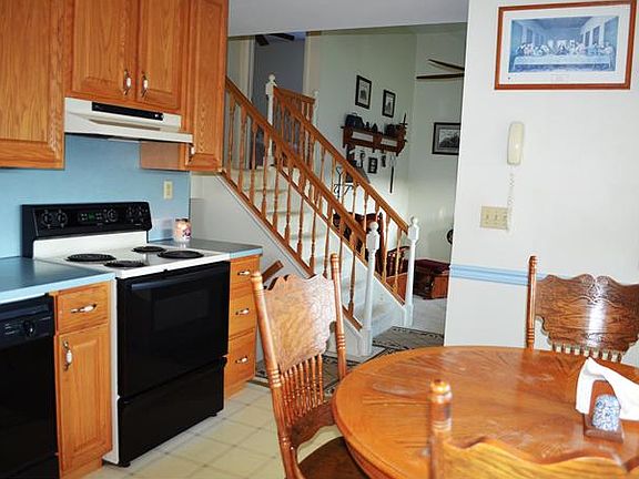 Kitchen Open to Living Room