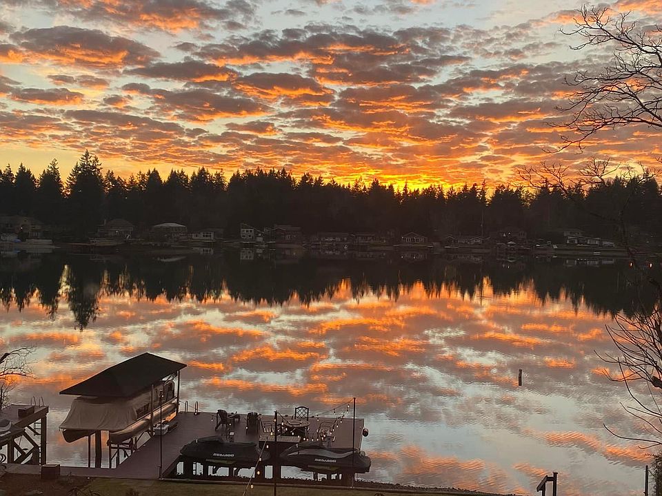 Sunset from the deck
