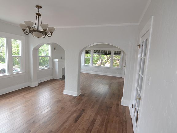 Dining room to living room.