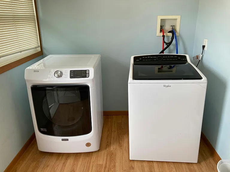 Efficient (and new!) clothes washer and dryer