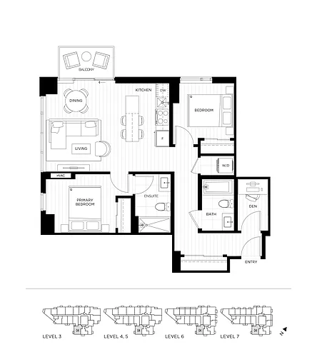 Floor plan T2-0304