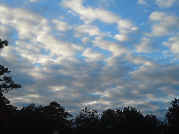 Sky view from Upper Porch