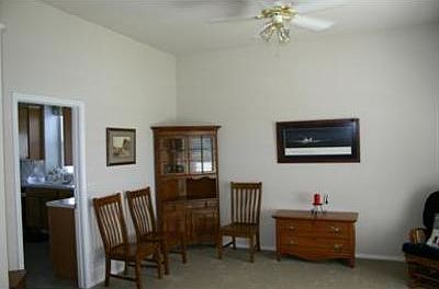 Dining area to the right as you enter with a door way to Kitchen