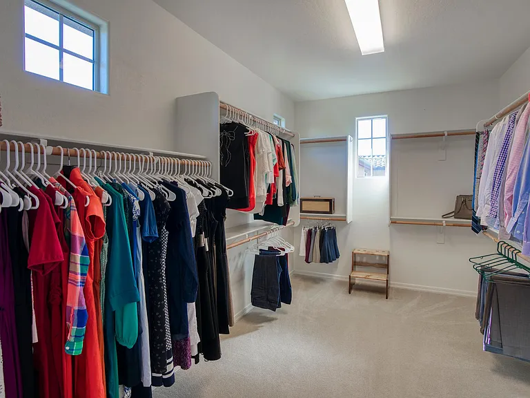 Master closet