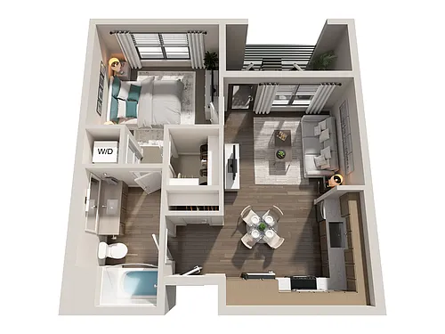 Floor plan A1