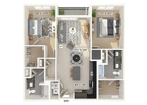 Floor plan B2