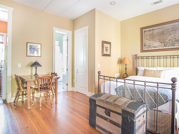 A large closet is perfect for feeling at home.