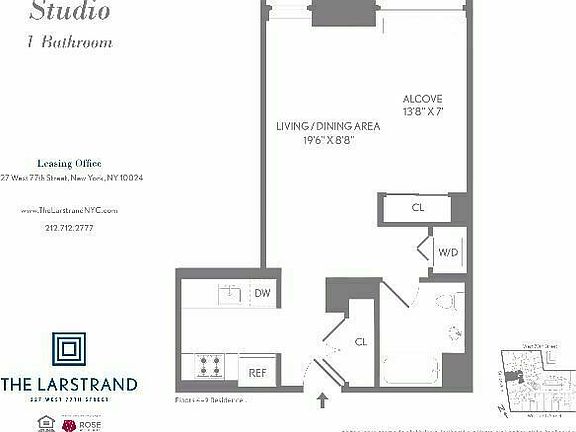 2nd image of 227 W 77th St APT 9J