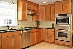 Dream kitchen comes complete with Thermador stainless steel appliances.