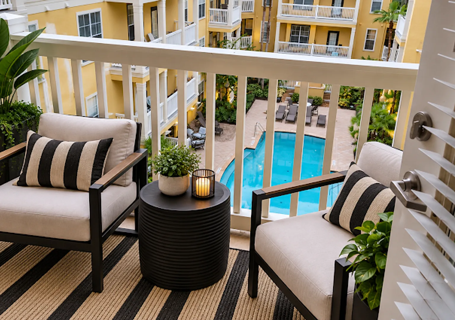 For Rent Beautiful Pool View Wood Floors Condo @ Park North Downtown Orlando! — Photo 1