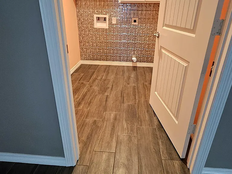 Laundry room.