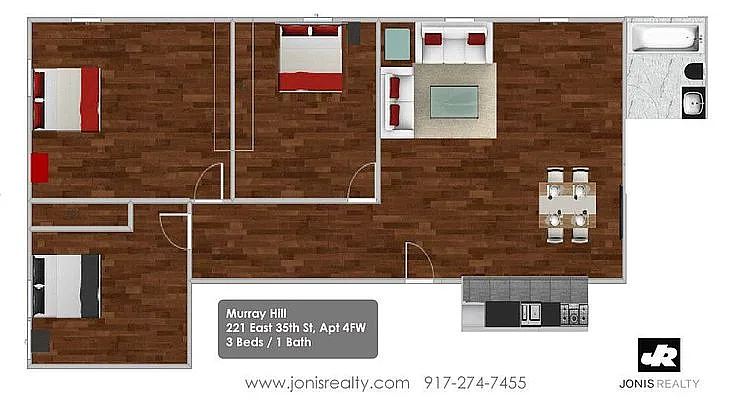 Rented by Jonis Realty | media 5