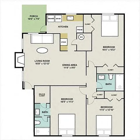 Floor plan THE QUILL