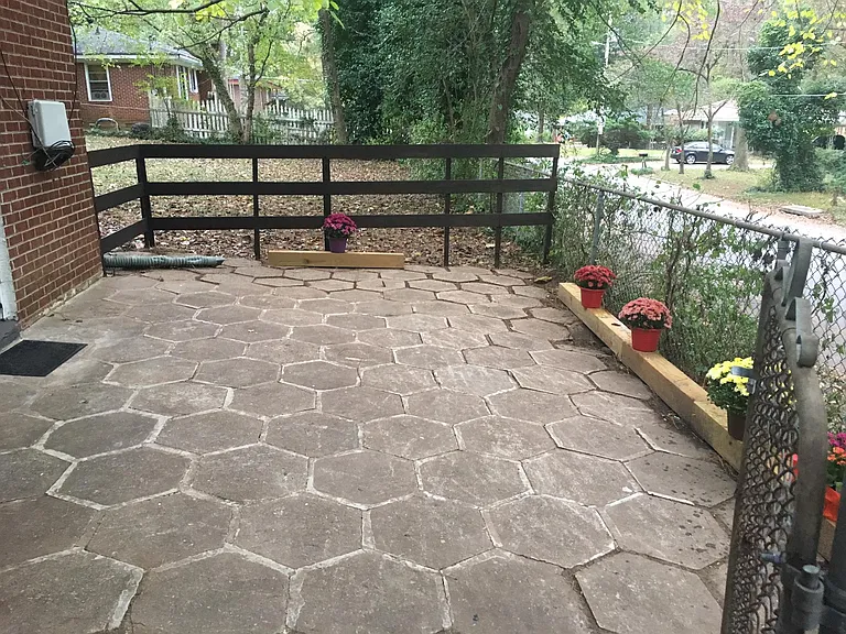 private courtyard