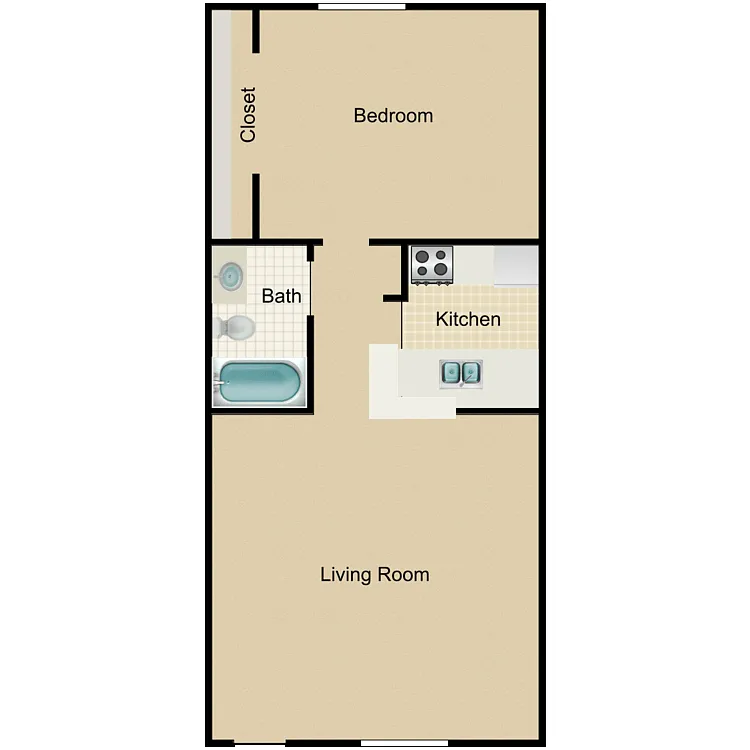 Floor plan Elm Place