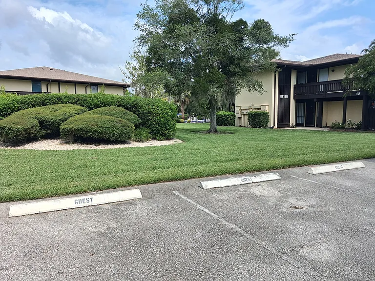 Assigned Parking with plenty of guest parking near your entrance to Building 48