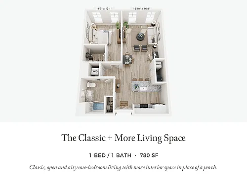 Floor plan The Classic + More Living Space