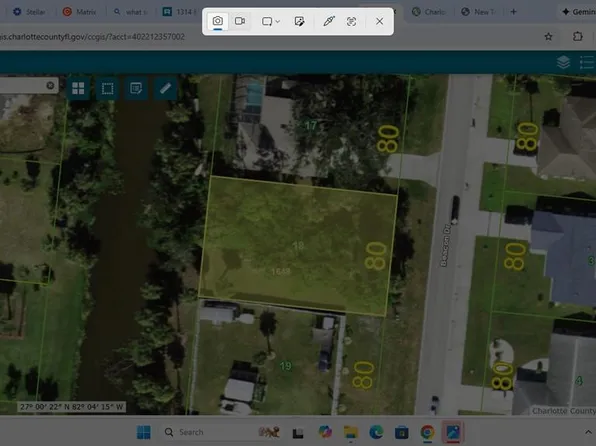 1411 BEACON DRIVE LOT 18, PORT CHARLOTTE, FL 33952