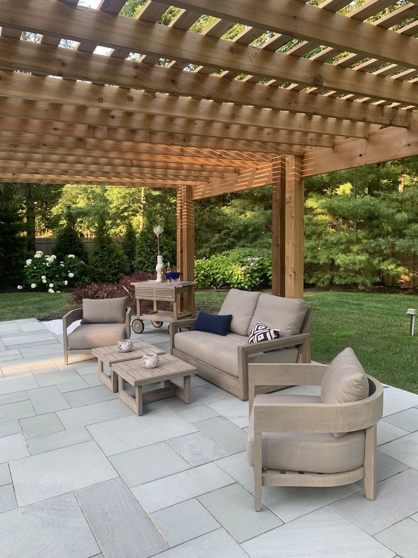  Pergola area to relax