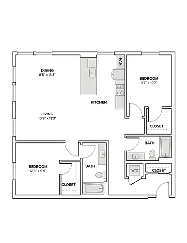 Floor plan B08