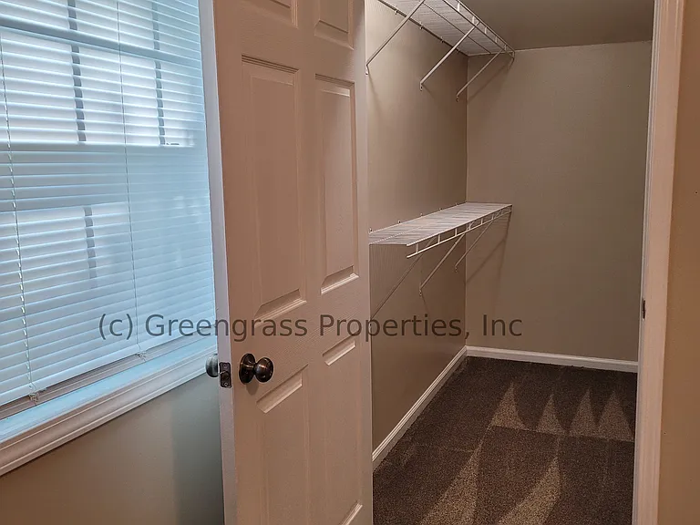 Walk-in closet in Master Bedroom