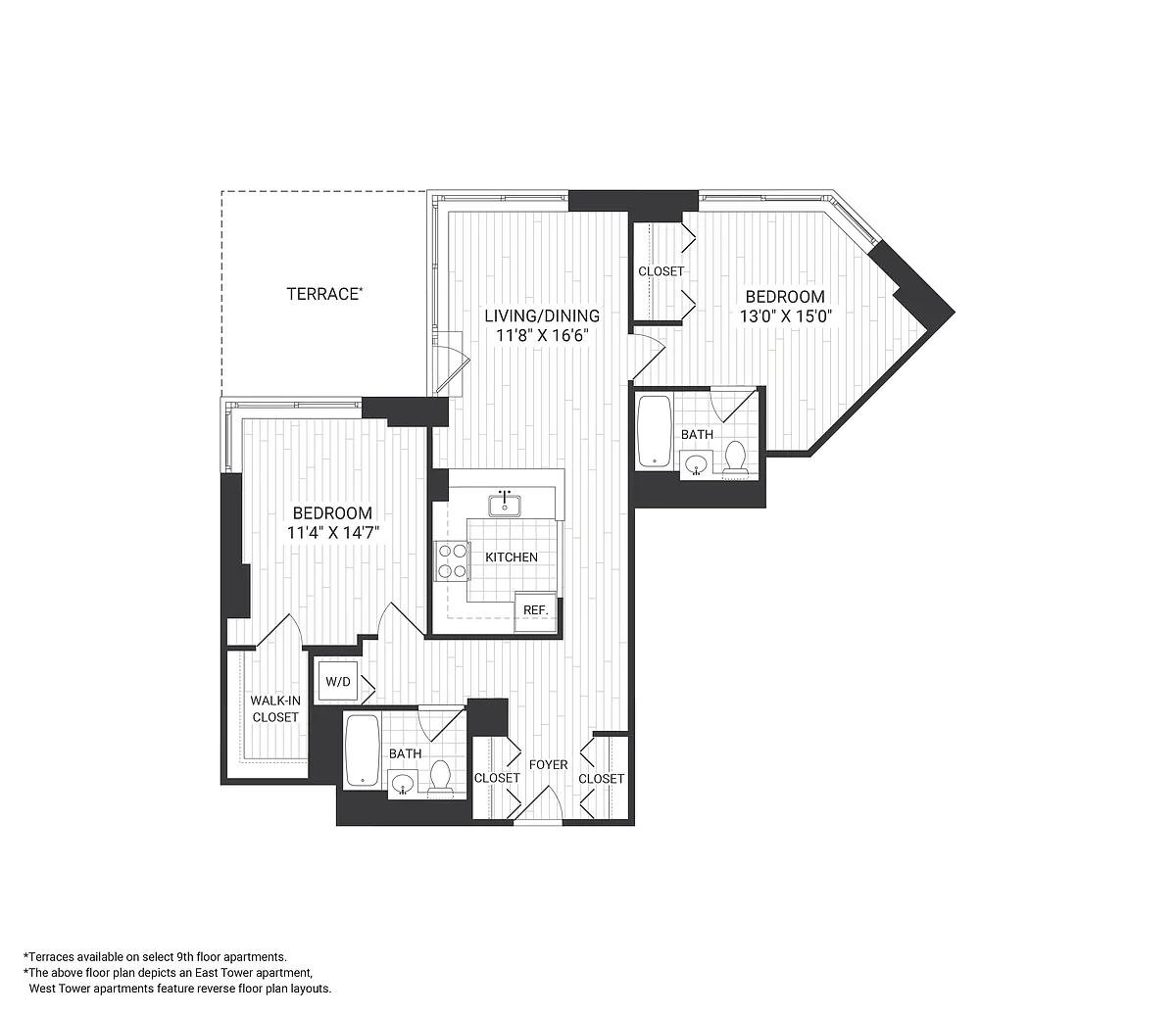 Floor plan B1