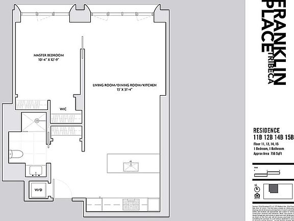2nd image of 5 Franklin Pl APT 15B