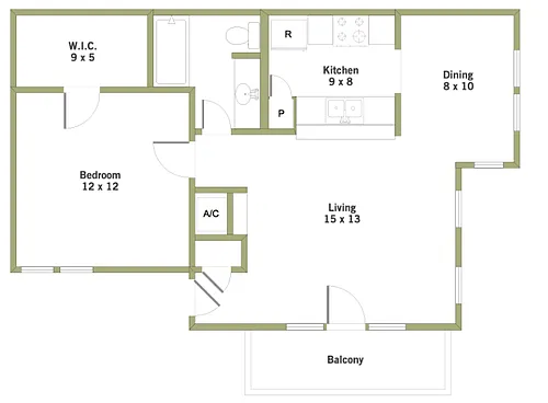 Floor plan A2