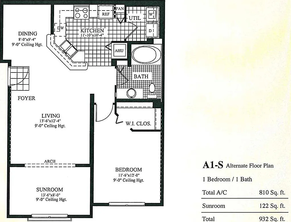 1 bed, 1.0 bath, 932 sqft, $1,735 — Photo 4