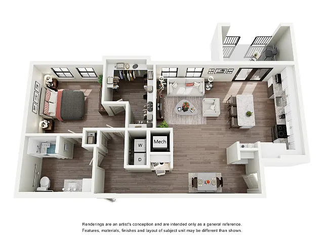 Floor plan A1A