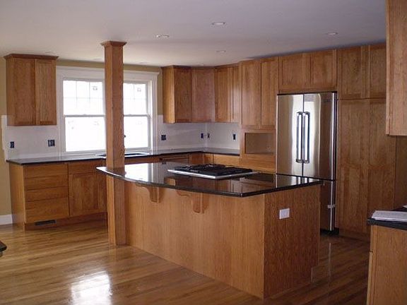 Cherry and Black Granite
